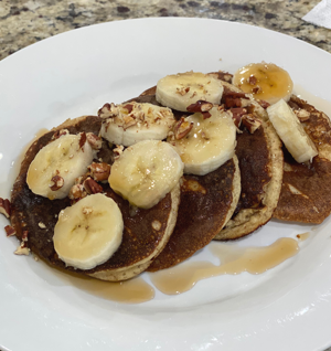 Gluten-Free Banana Protein Pancakes thumbnail