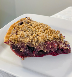Gluten-Free Blueberry Crumble Pie thumbnail
