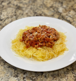 Turkey Bolognese with Spaghetti Squash thumbnail