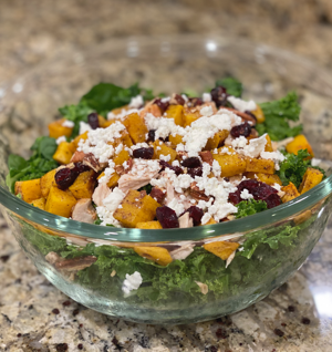 Butternut Squash Kale Salad thumbnail