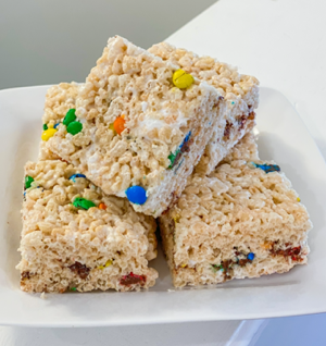 M&M Rice Crispy Treats thumbnail