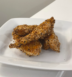 Gluten-Free Everything But The Bagel Air Fryer Chicken Tenders thumbnail