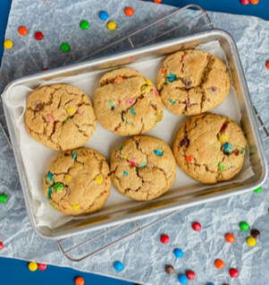 Peanut Butter M&M Cookies thumbnail