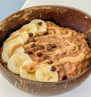 Chocolate Peanut Butter Protein Oats thumbnail
