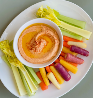 Roasted Red Pepper Hummus thumbnail